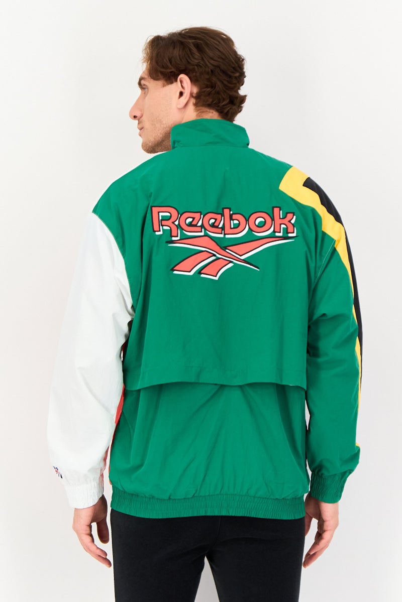 Reebok جاكيت تدريب رياضي للرجال، متعدد الألوان - Image 4